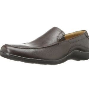 New Cole Haan Men Leather Dark Brown Slip-on